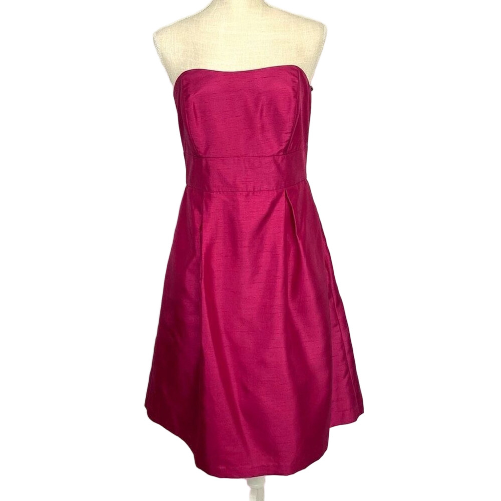 Jenny Yoo Collection Pink Strapless Short Dress Women’s 8